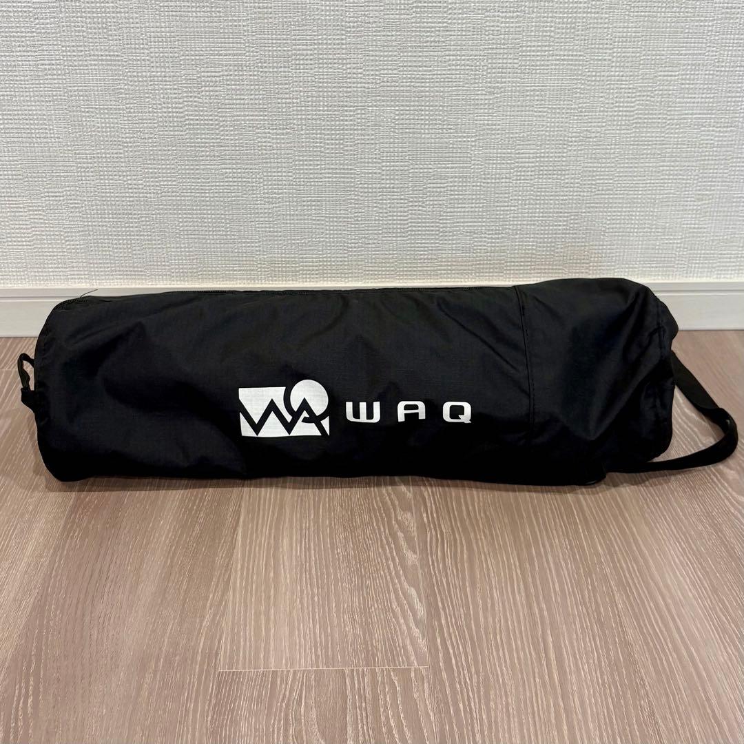 WAQ【寝具2点セット】インフレーター　マット 10cm 2WAY コット