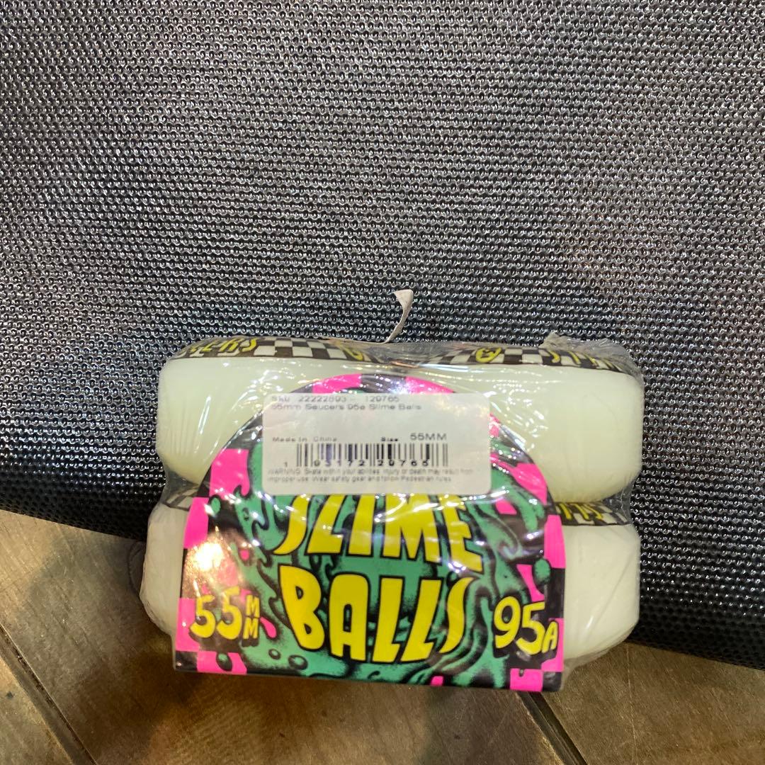 SLIME BALLS 55MM 95A スケートボードウィール 2個セット