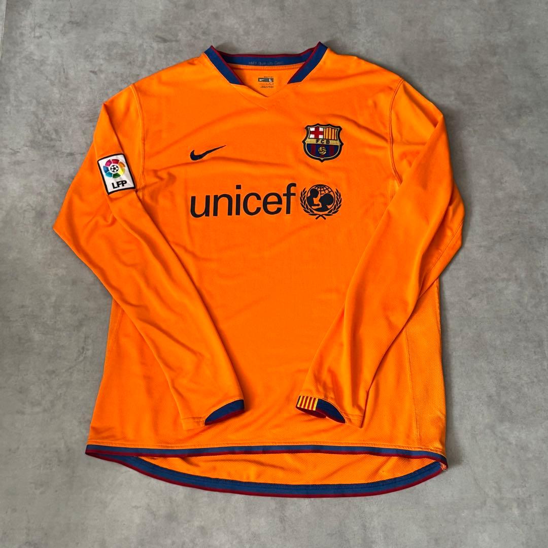 00s FC Barcelona Nike ゲームシャツ バルセロナ