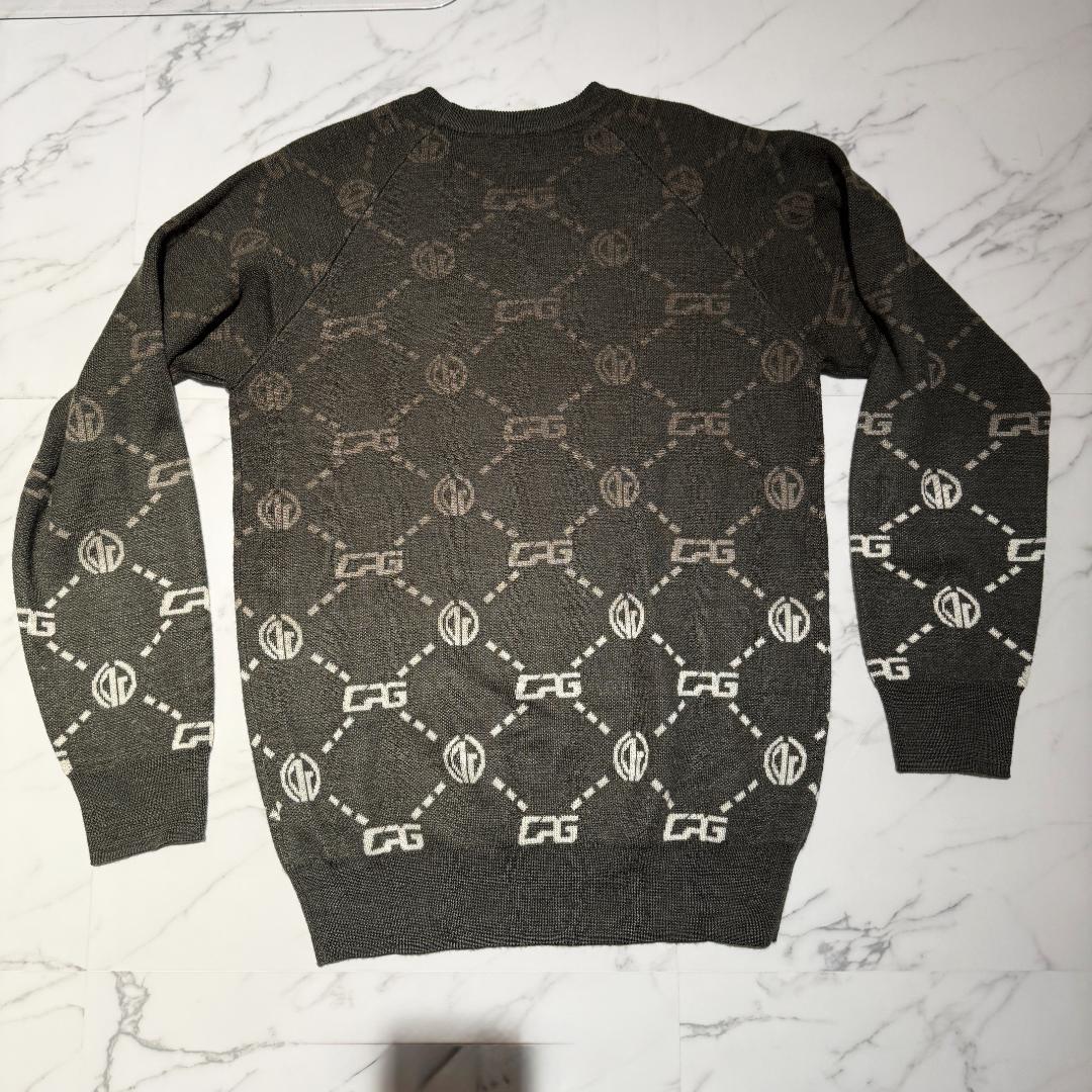 超美品 CPG GOLF シーピージーゴルフ ニット セーター グレー サイズ2