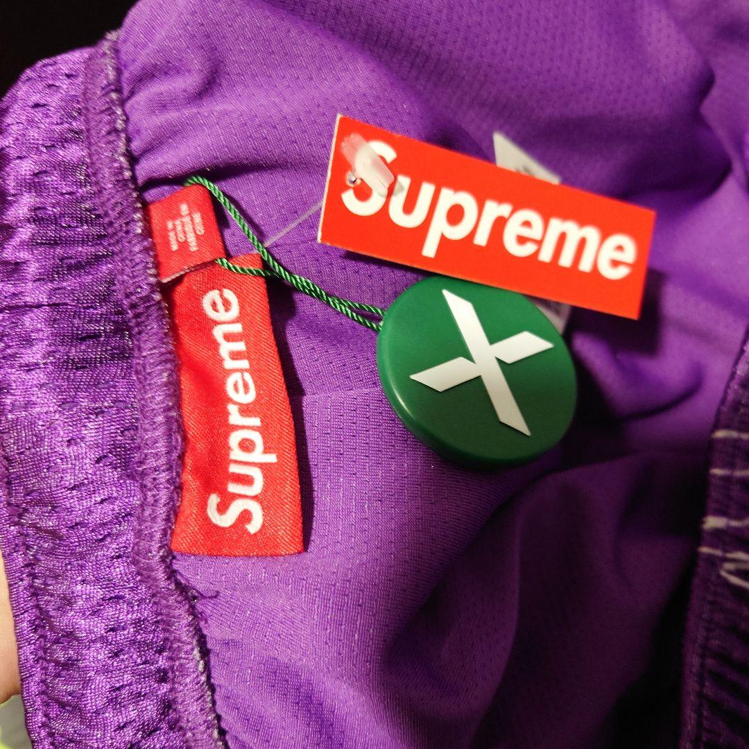 Supreme バスケットmesh Shortsパンツ 紫