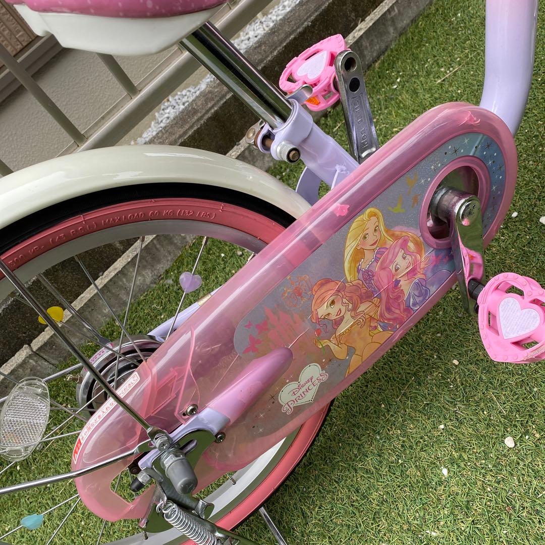 プリンセス自転車　自転車 女の子 子供用ディズニープリンセス　ピンク18インチ