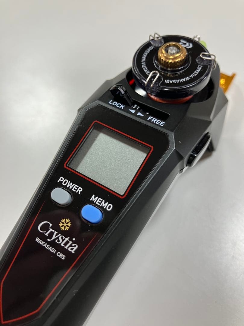 未使用　ワカサギ電動リール　クリスティア CRS ライン.ふんばるレッグ他