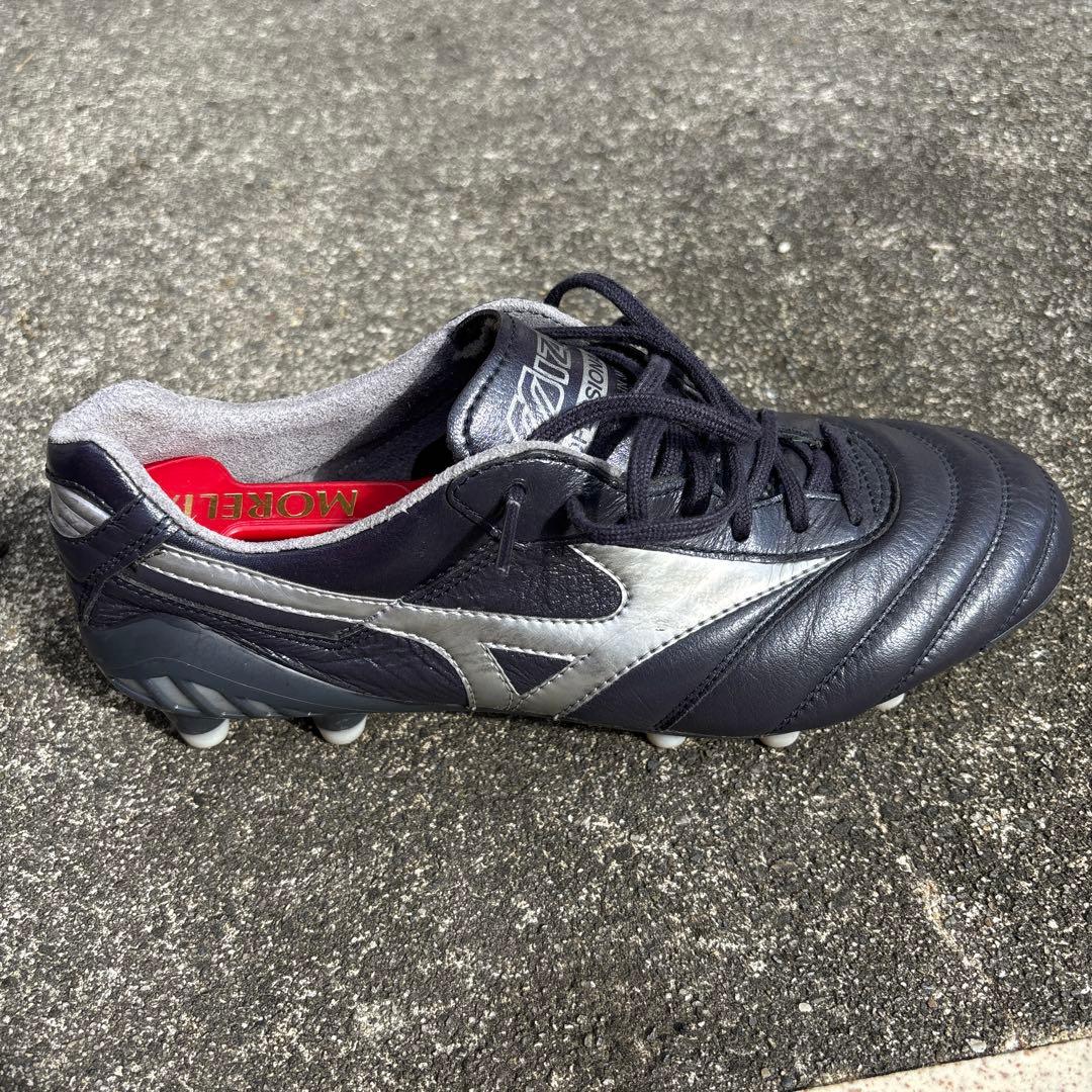 Mizuno Morelia DNA JAPANブラック/シルバー スパイク
