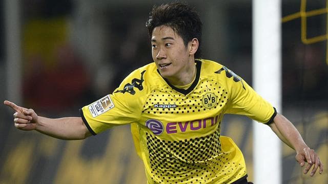 【２冠＆チャンピオンパッチ付き】香川真司 ＃２３ ドルトムント １１／１２（H）