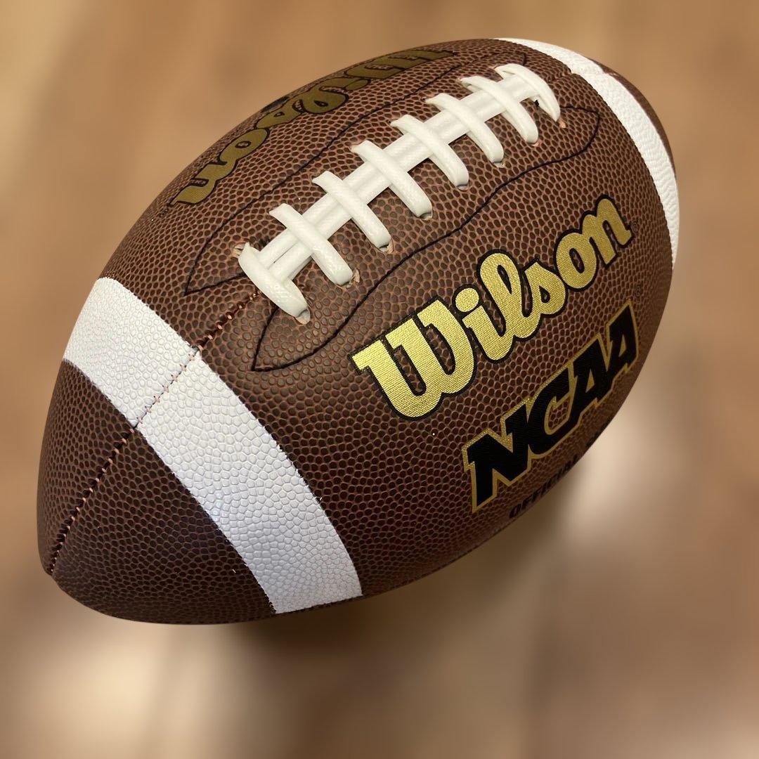 【新品未使用】Wilson NCAA オフィシャルサイズボール