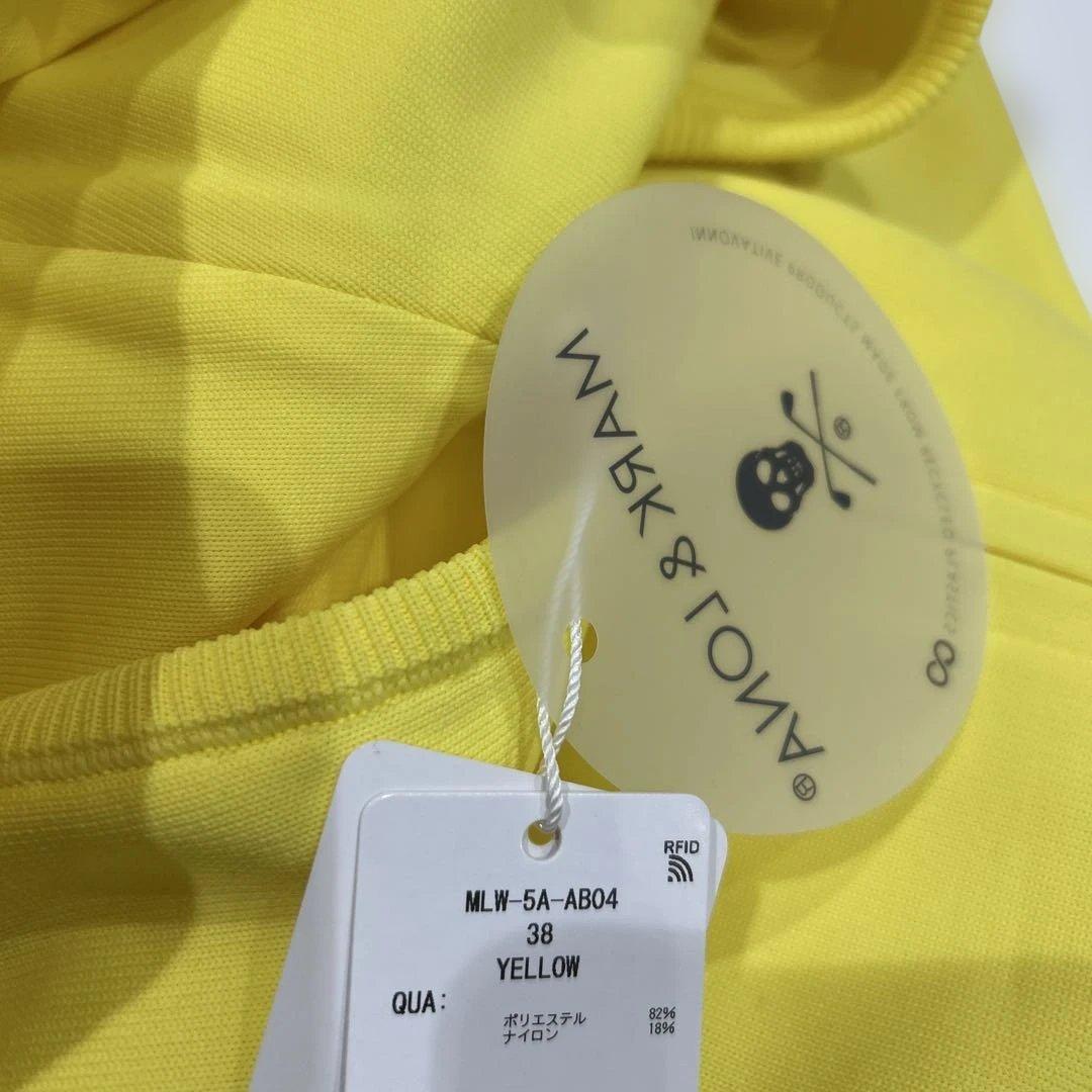 新品❤️MARK & LONA イエロー フルジップフーディー