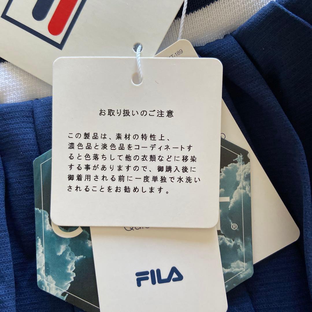 【新品】FILA テニスウェア プリーツスコート フィラネイビー11800円