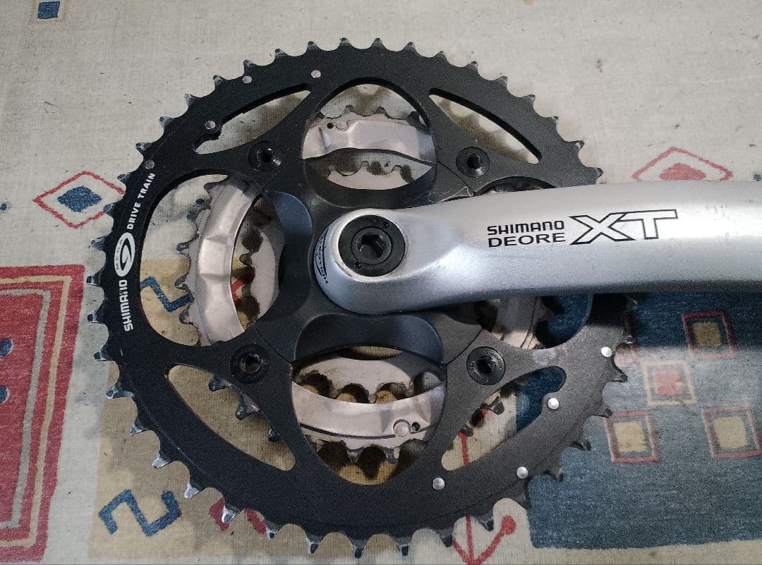 クランクセット Shimano DEORE XT FC-M751 美品