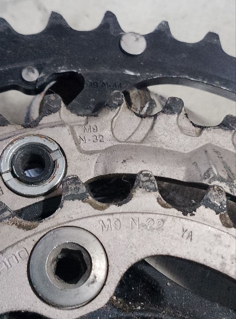 クランクセット Shimano DEORE XT FC-M751 美品
