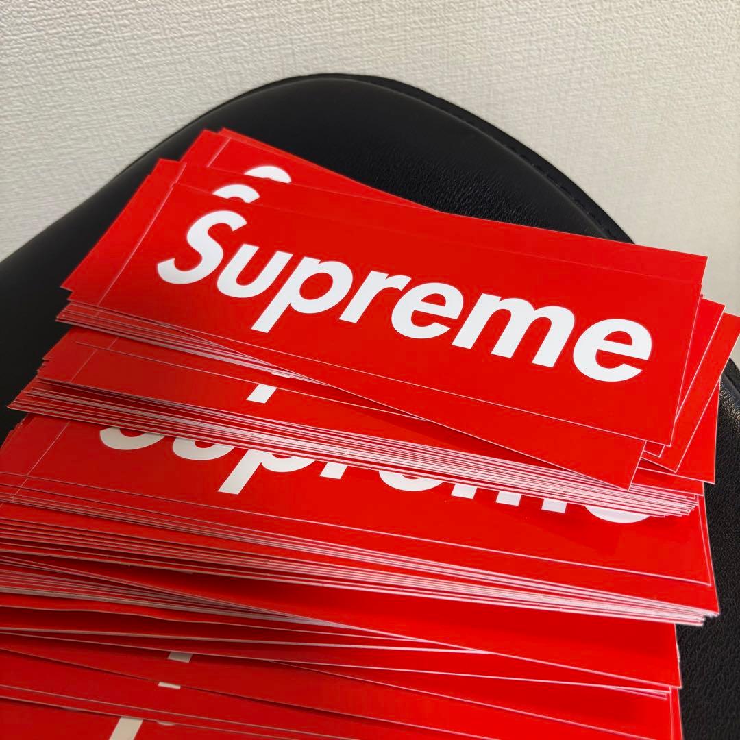 Supreme ステッカー 100枚 Box Logo Red BOGO