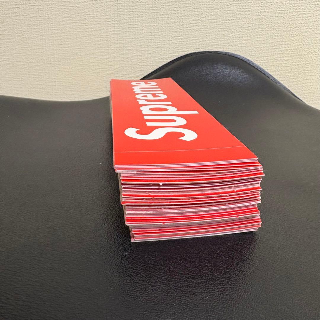 Supreme ステッカー 100枚 Box Logo Red BOGO