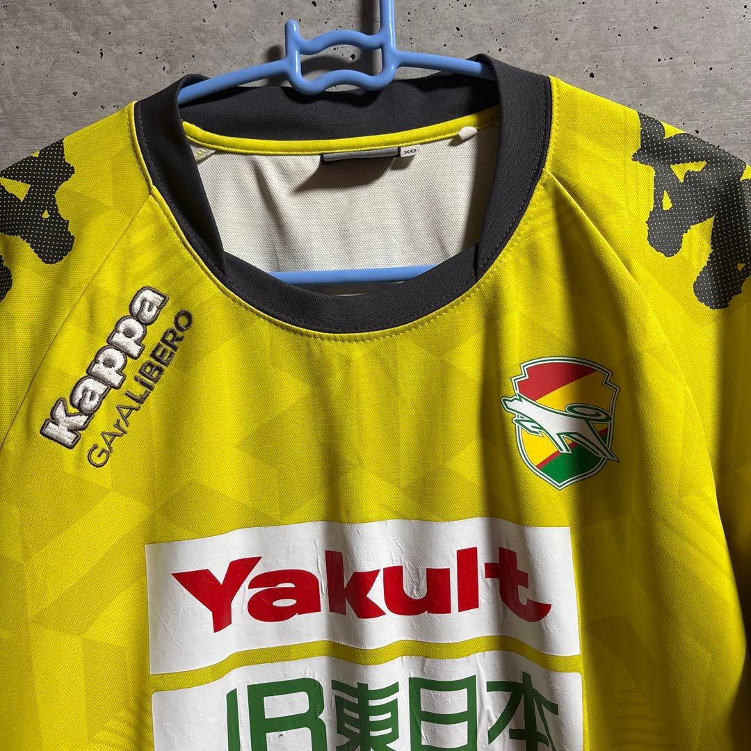 ジェフ千葉　Kappa ピステ・ウィンドブレーカー イエロー