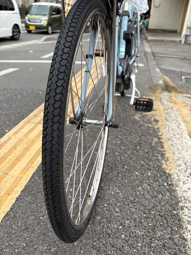 中古Panasonic電動アシスト自転車　12Ah 大阪　031