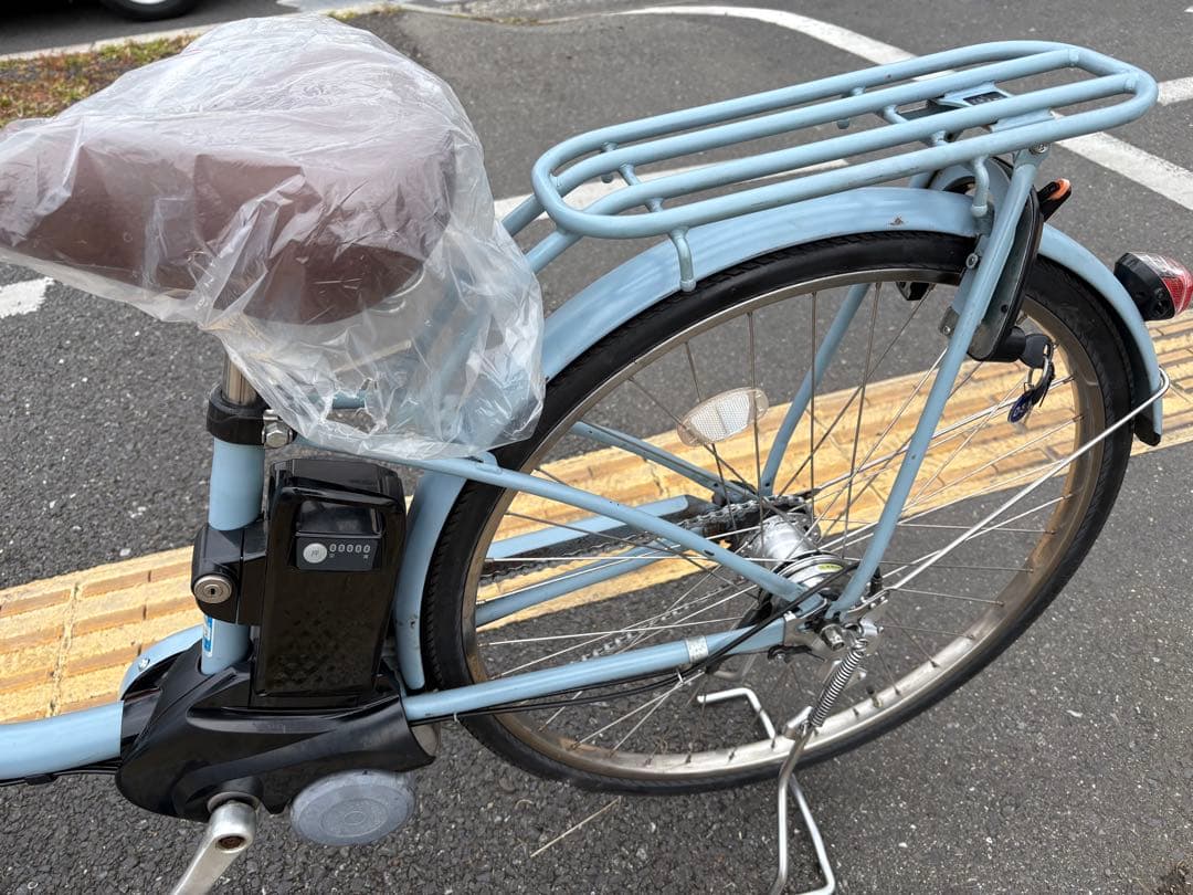 中古Panasonic電動アシスト自転車　12Ah 大阪　031