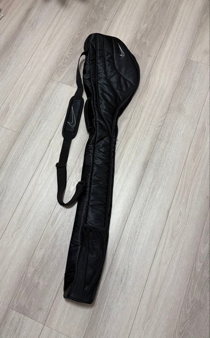 【美品】NIKE ナイキ ゴルフバッグ 練習用バッグ 黒 キャディバック