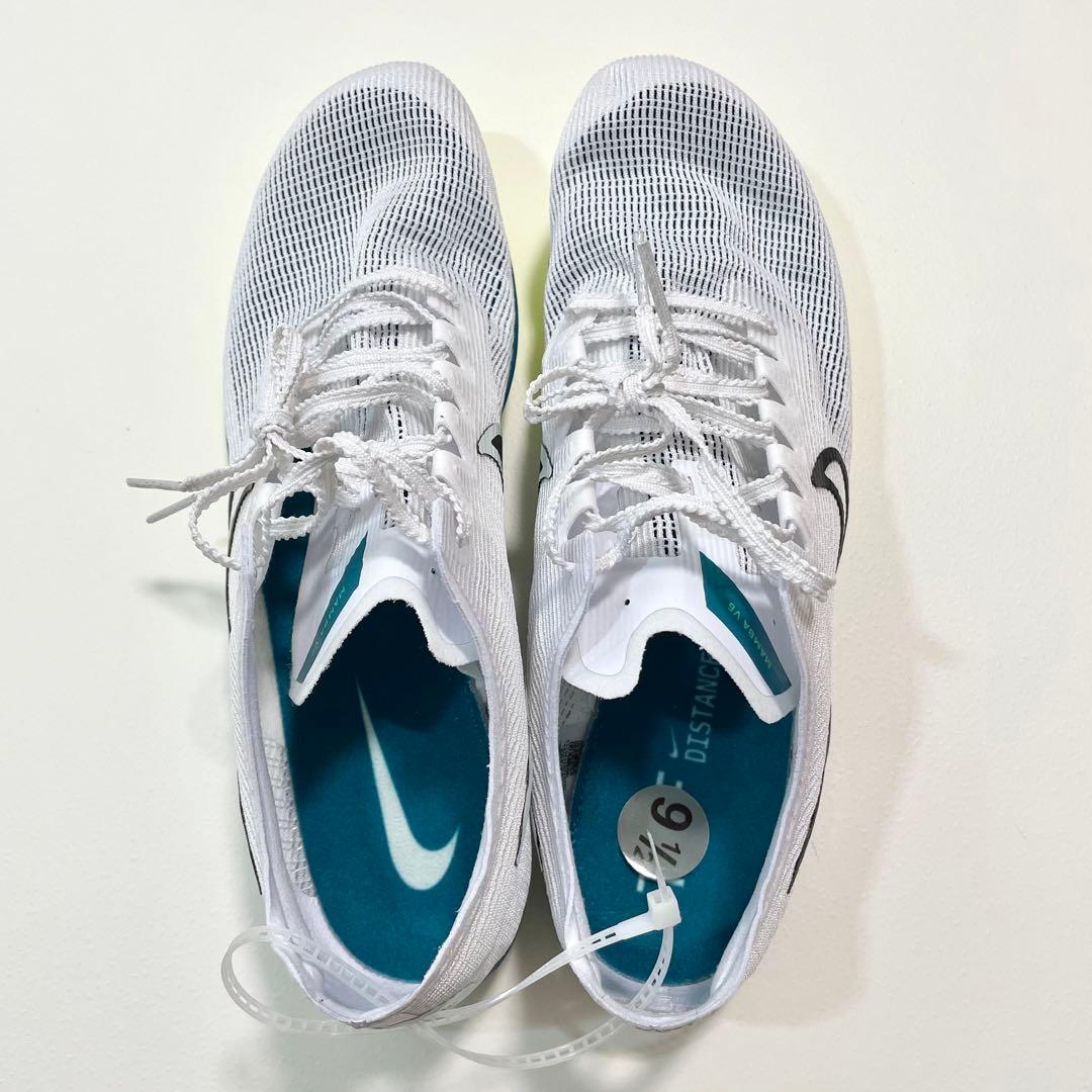 NIKE ナイキ 陸上スパイク 27.5cm Zoom Mamba 6 ホワイト