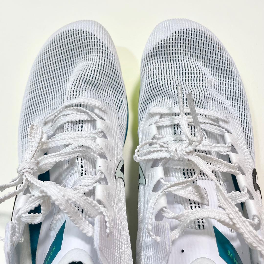NIKE ナイキ 陸上スパイク 27.5cm Zoom Mamba 6 ホワイト