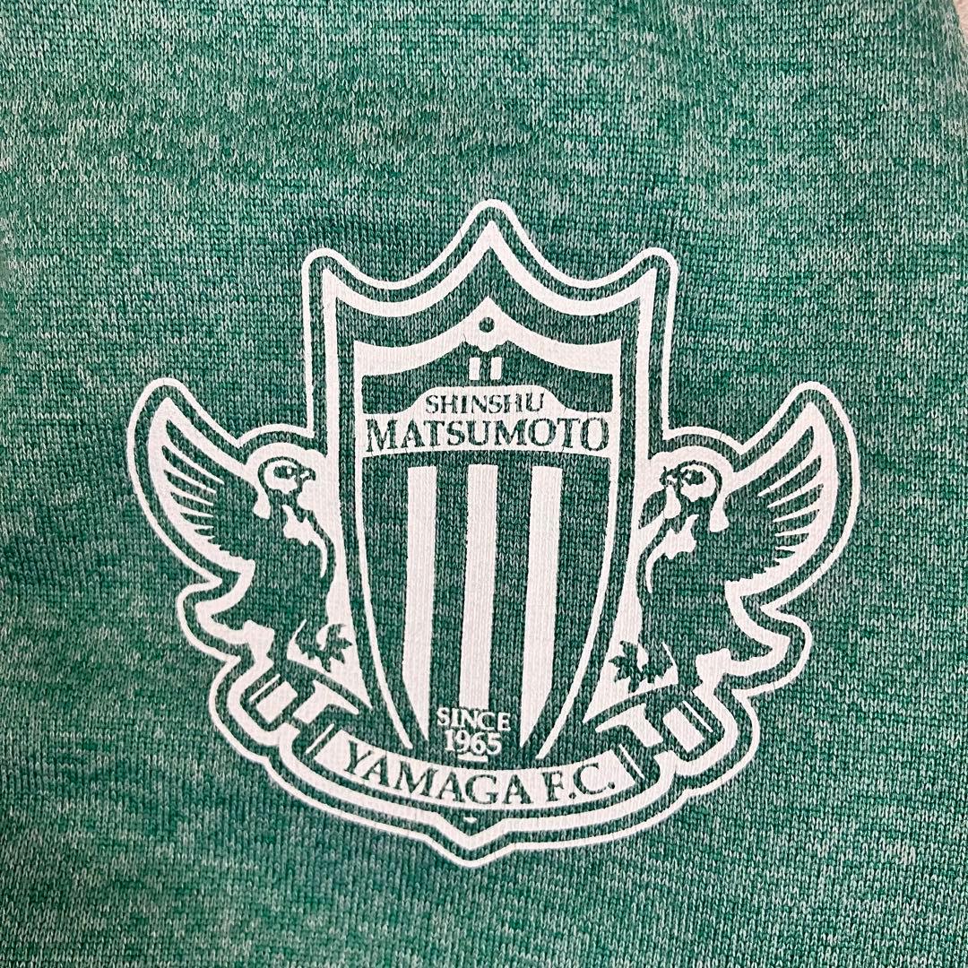 adidas 松本山雅FC プルオーバー パーカー フーディー 古着 グリーン