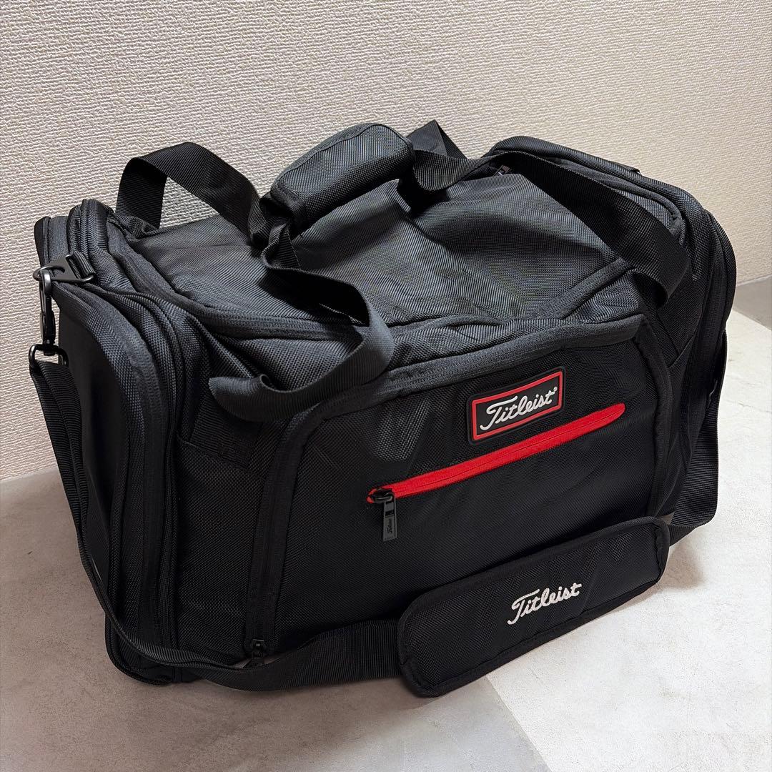 未使用 Titleist タイトリスト ゴルフバッグ ボストンバッグ ブラック