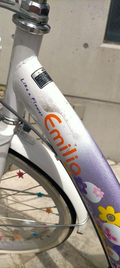 Emilio 子供用自転車 パープル シマノ製 6段変速