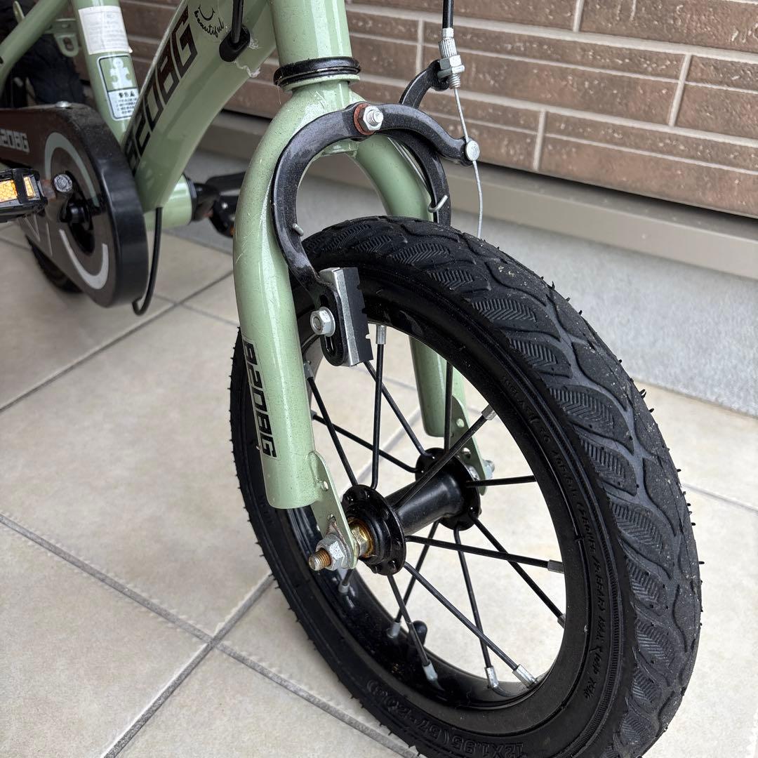 12インチ 子供用自転車 オリーブグリーン
