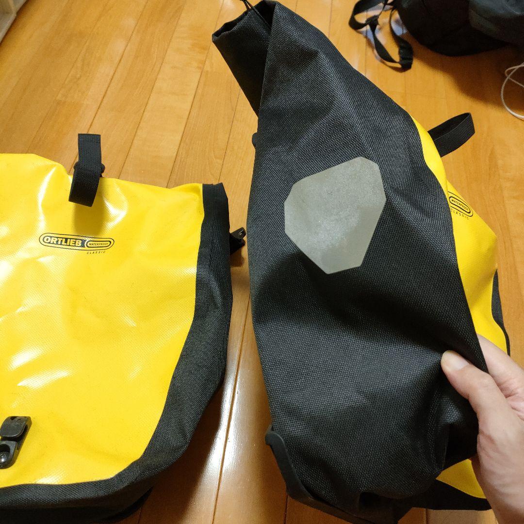 ORTLIEB 防水バッグ イエロー/ブラック パニアバック