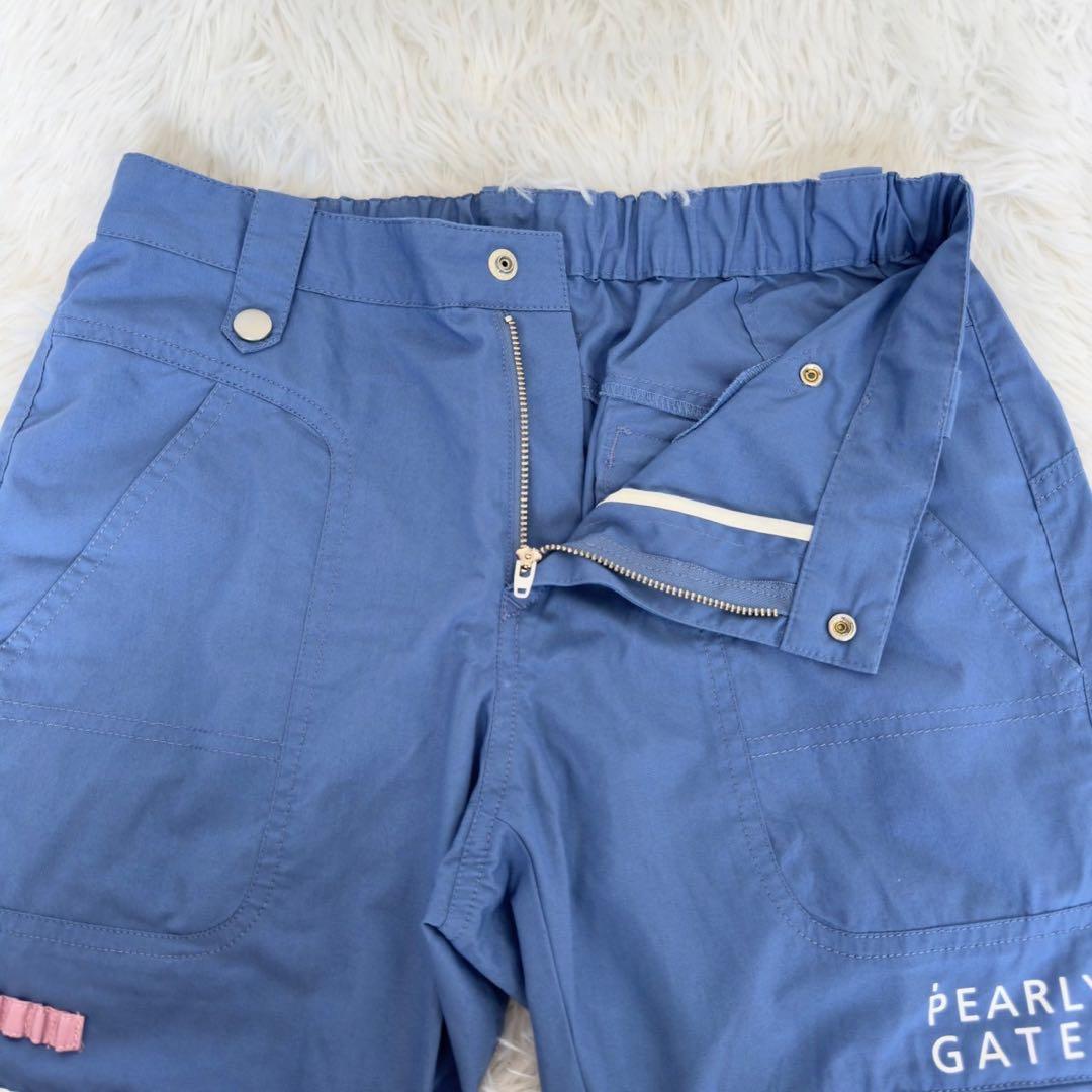 PEARLY GATES✨2way カーゴパンツ　ストレッチ　ロゴプリント
