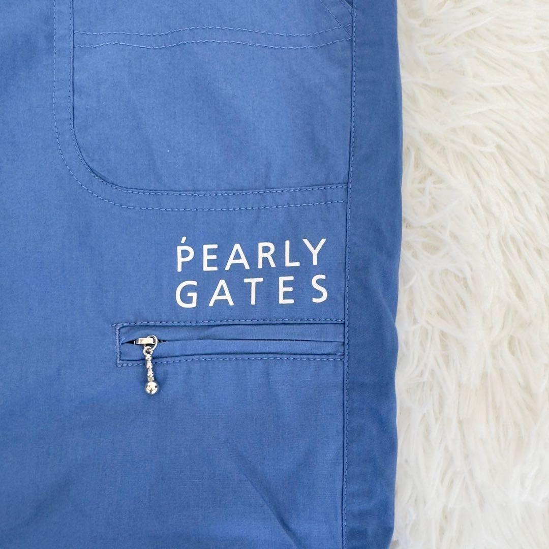 PEARLY GATES✨2way カーゴパンツ　ストレッチ　ロゴプリント