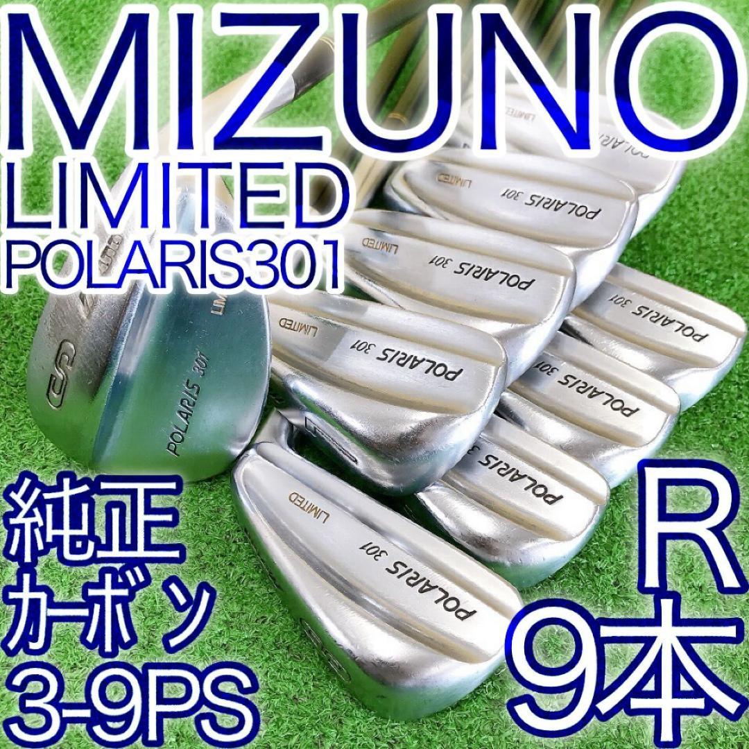 タ37★ミズノ POLARIS 301 LIMITED 9本アイアンセット 名器