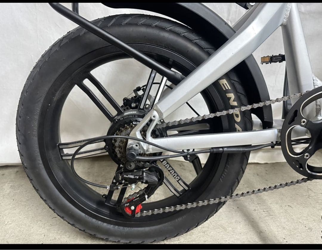 ROCKA FLAME 20インチ電動アシスト折り畳みファットバイクSASUKE