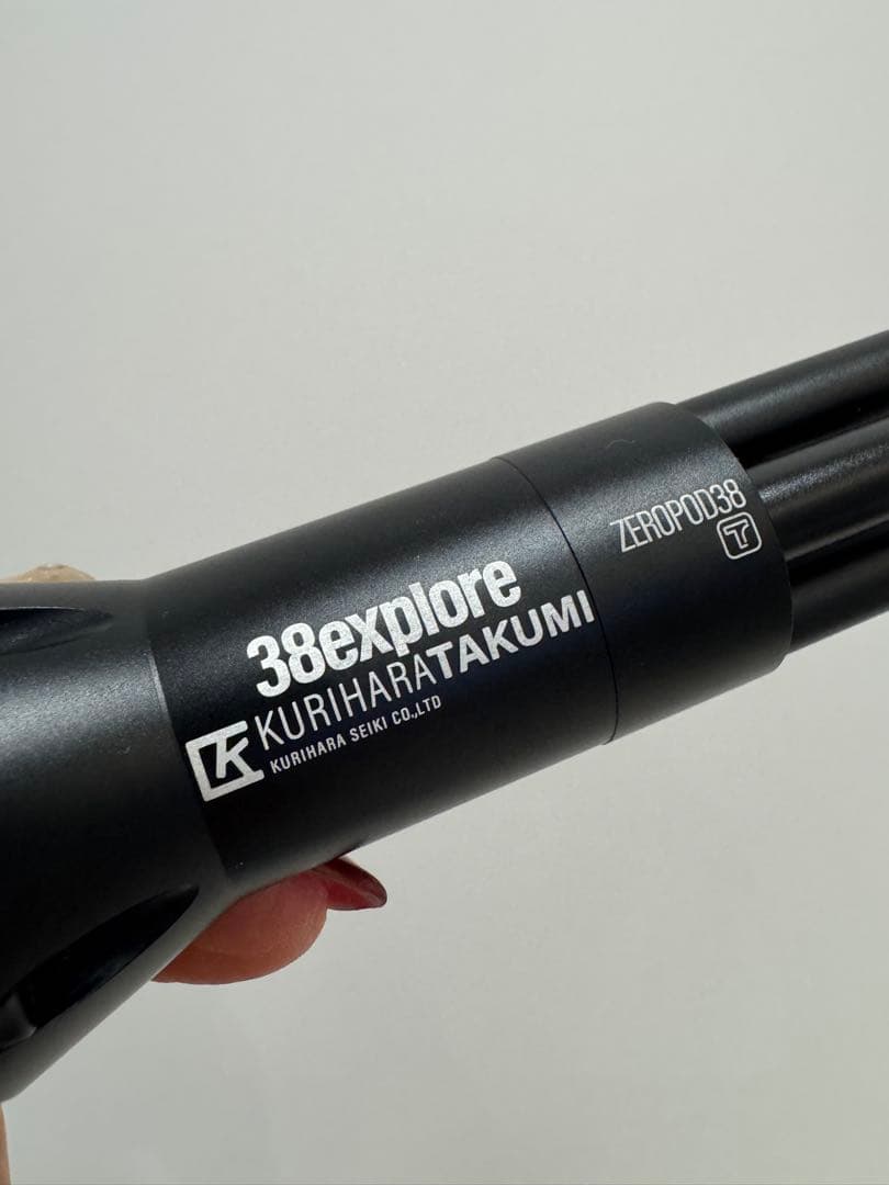 38explore zeropod38 ゼロポッド　スタンド　ブラック　黒　美品