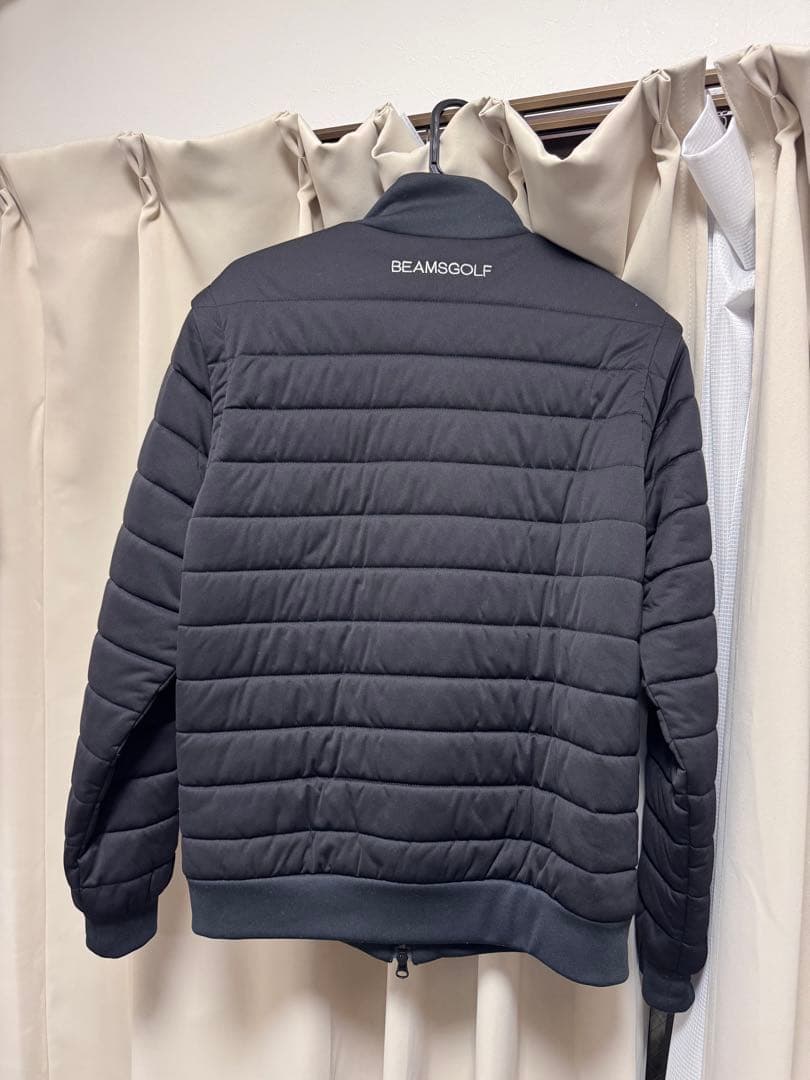 極美品 BEAMS GOLF 中綿ジャケット Mサイズ　2WAY ブルゾン