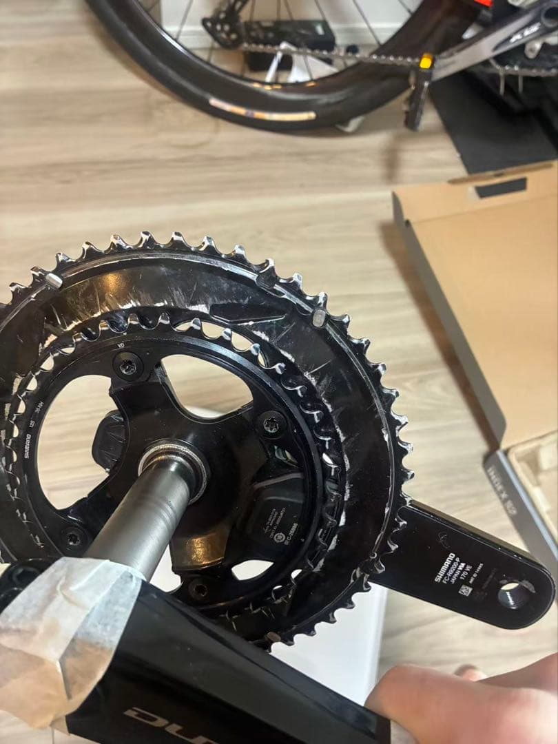 SHIMANO R9200-P パワーメーター付クランク 52-36-170