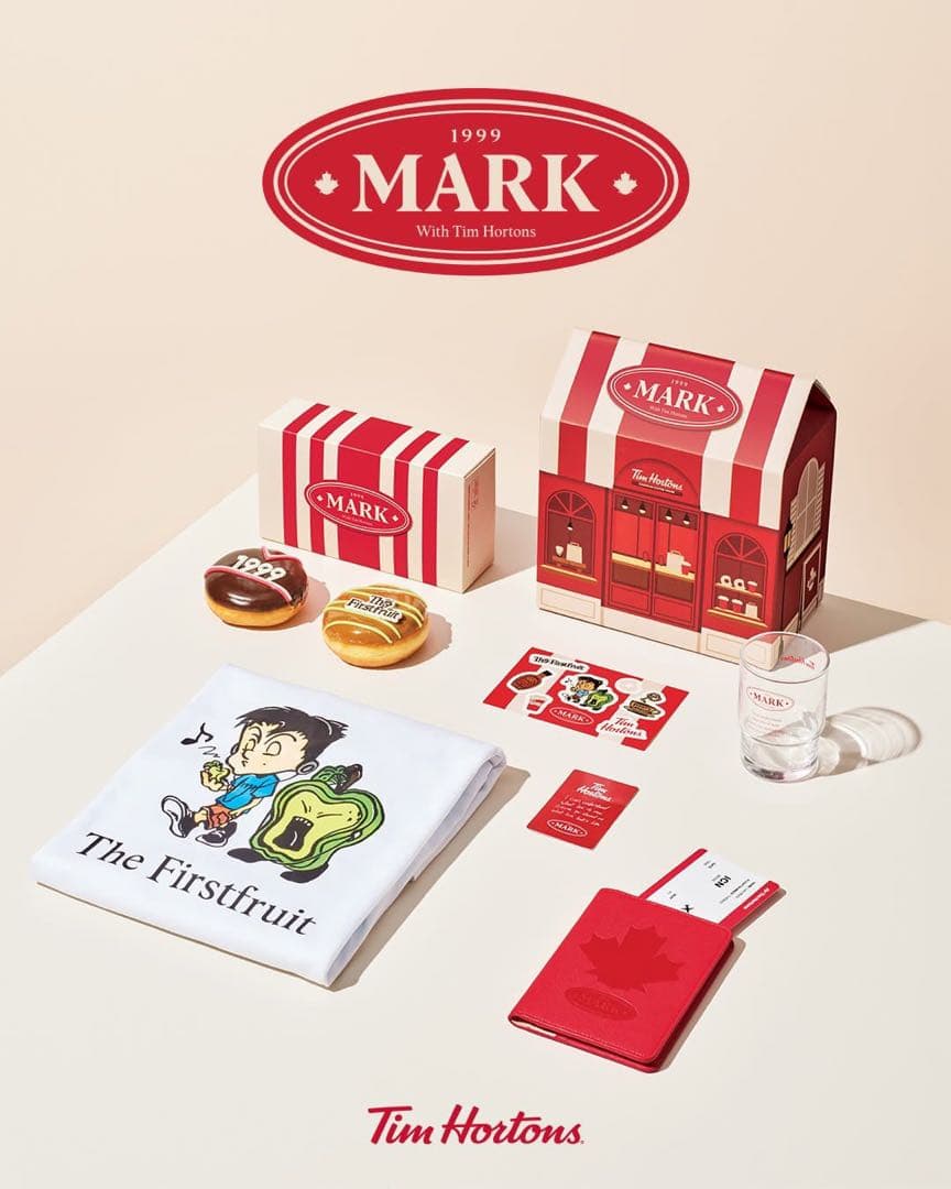 NCT マーク ティム ホートンズ Tim Hortons パスポート ケース