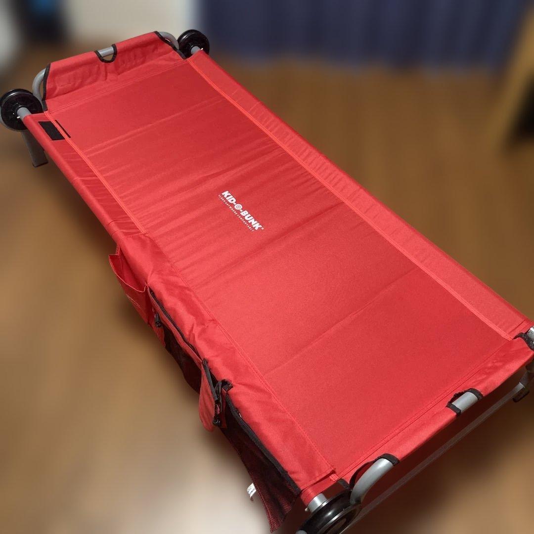 キャンプ用　多機能ポータブル2段ベッド　アウトドア　KID-O-BUNK 災害用