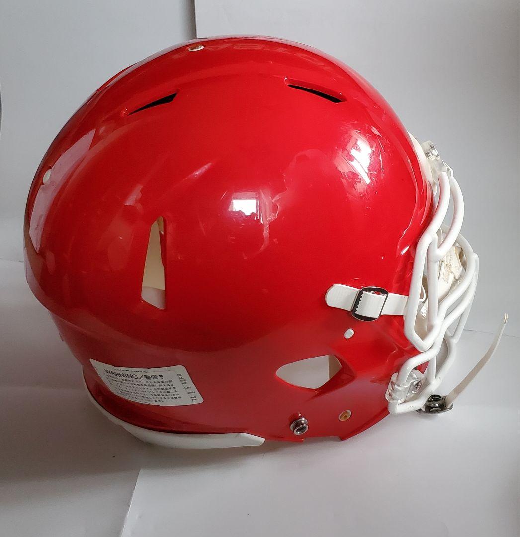 【美品】Riddell アメリカンフットボールヘルメット 赤