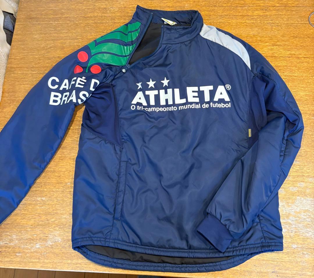 ATHLETA ウィンドブレーカー ネイビー上下セット❗️アスレタ