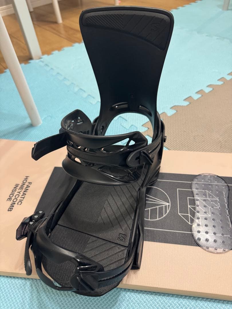 FANATIC スノボ ボード 157キャンバー SALOMONビンディング 付