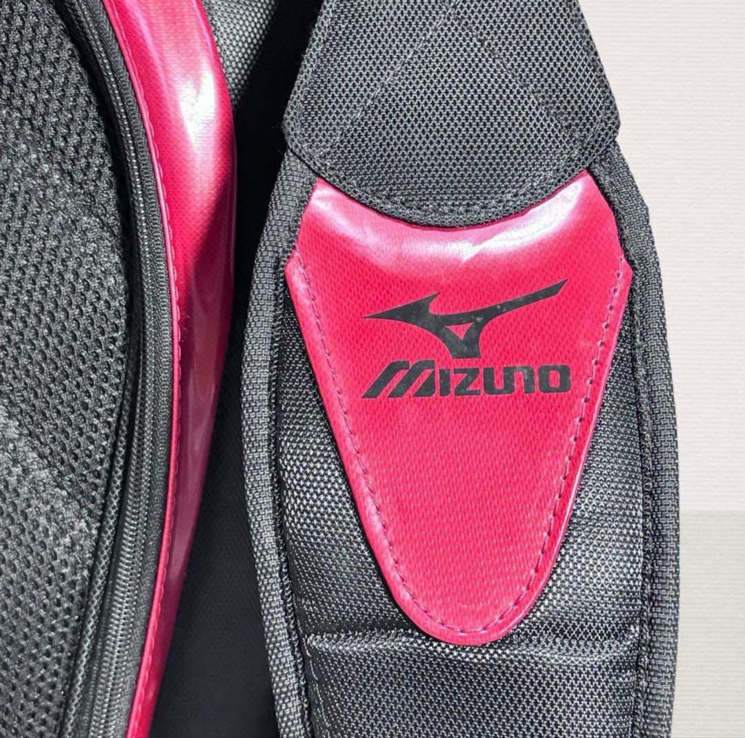 Mizuno ゴルフバッグ 黒/赤