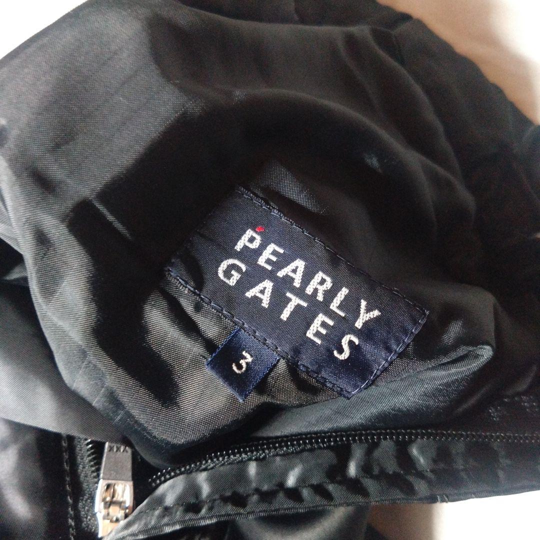 PEARLY GATES 黒 防寒ナイロンパンツ　サイズ3