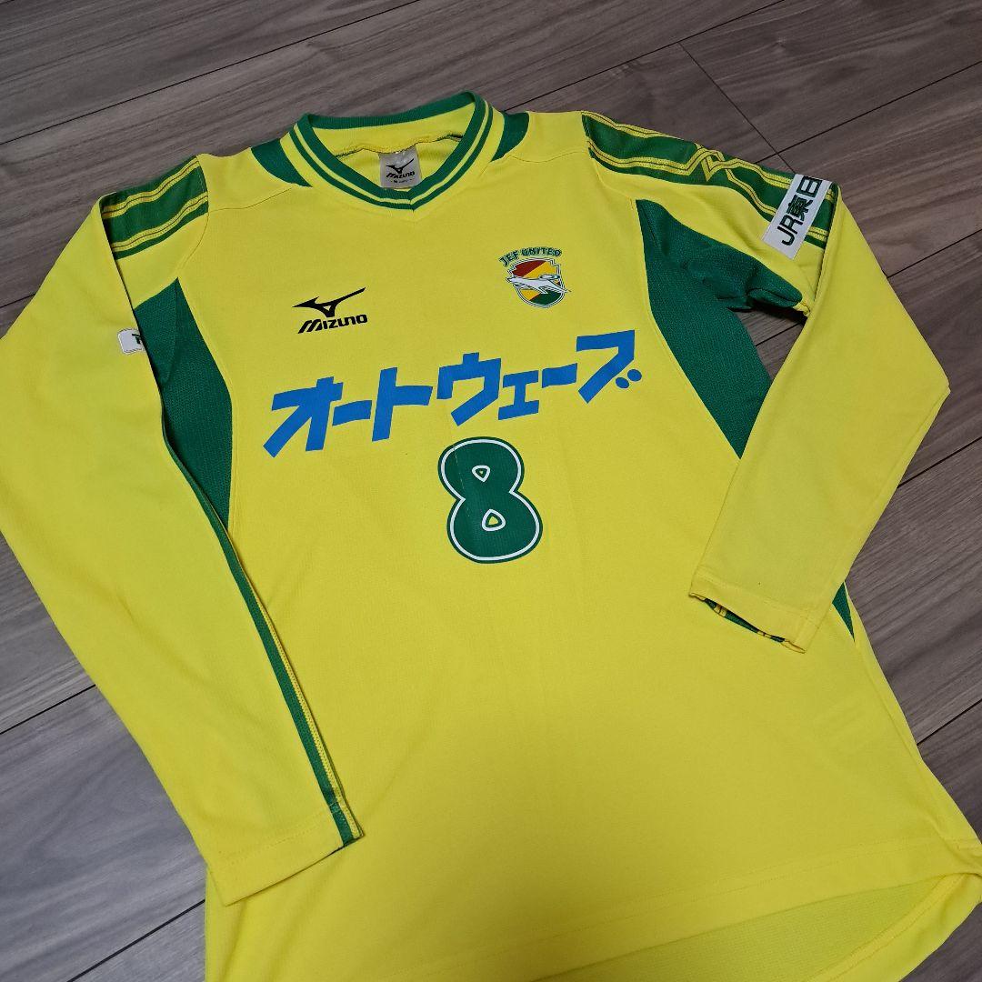 ジェフ千葉 2004（H）オーセンティック長袖 ユニフォーム ♯8マルキーニョス