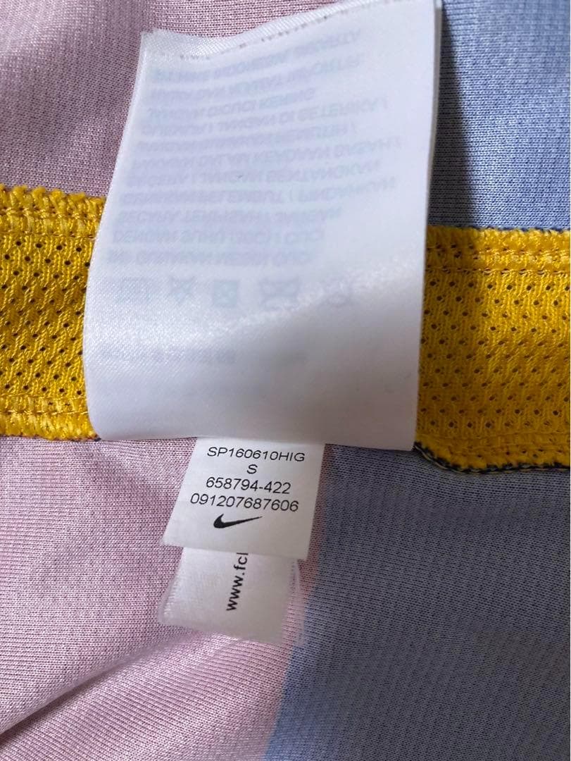 15-16 FC Barcelona MESSI 10番　NIKE Sホーム半袖
