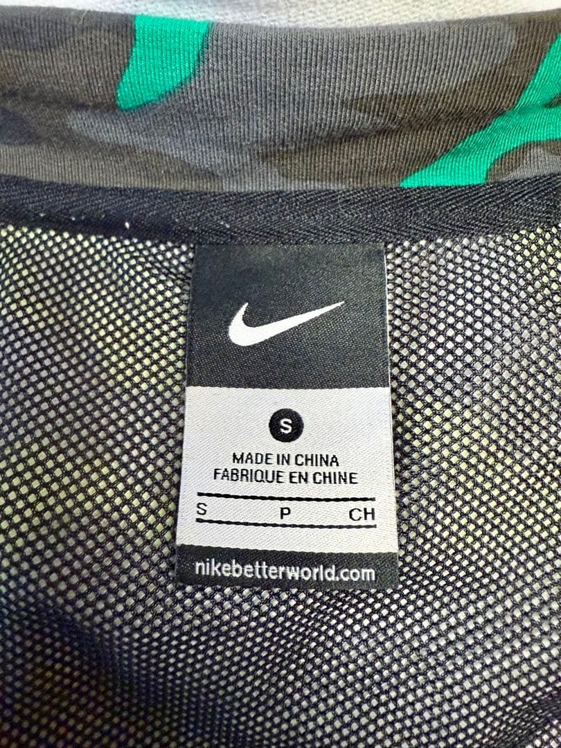 【3点SET】FCRBxNIKEコラボ カモフラージュセットアップS