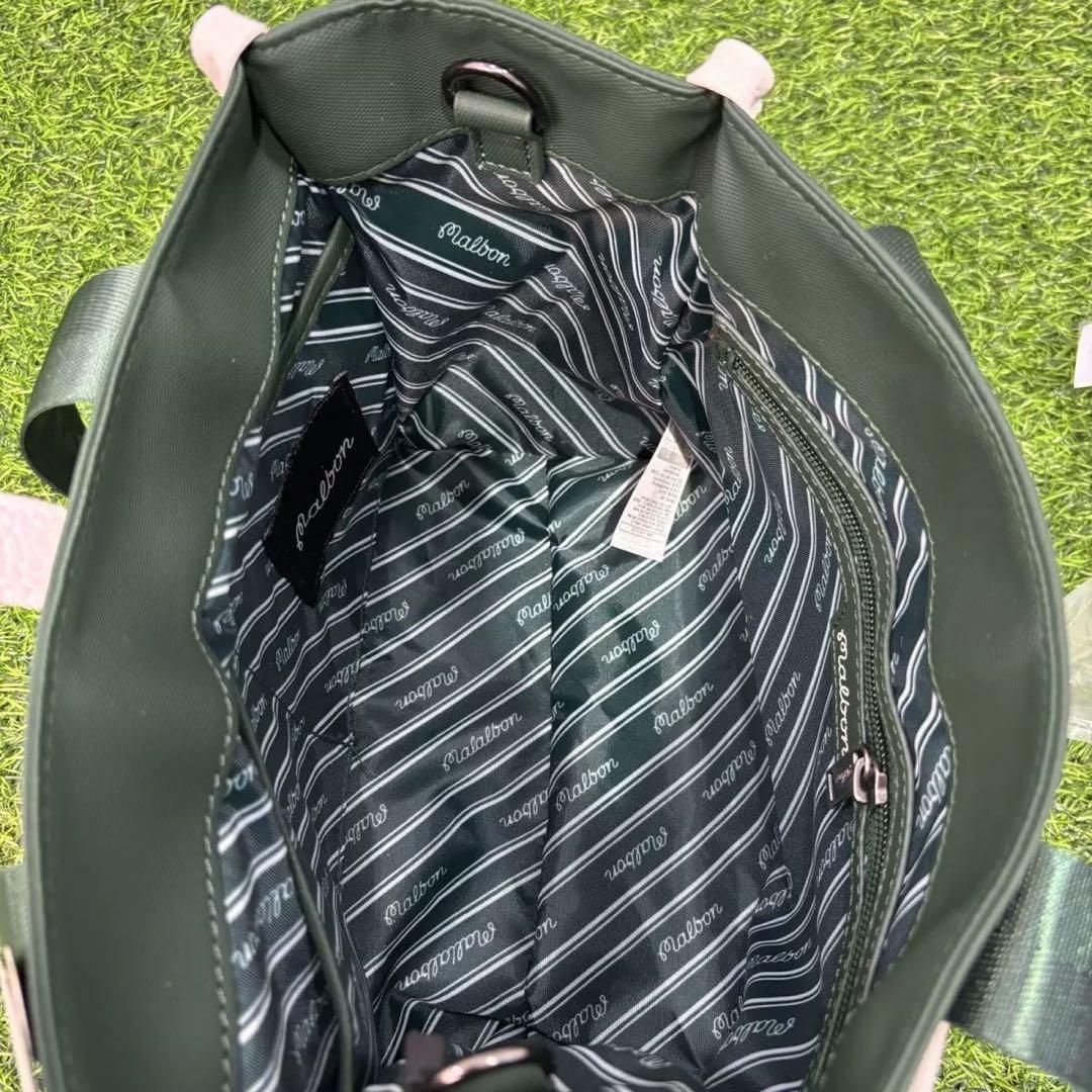 ⭐️ Malbon golf マルボン ゴルフ カートバック トート グリーン