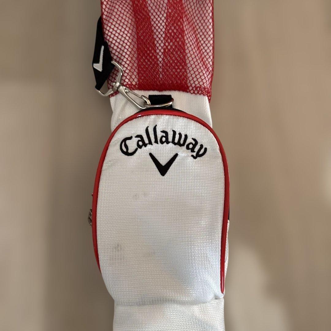 Callaway キャディバッグ ホワイト/レッド　キャディバッグ