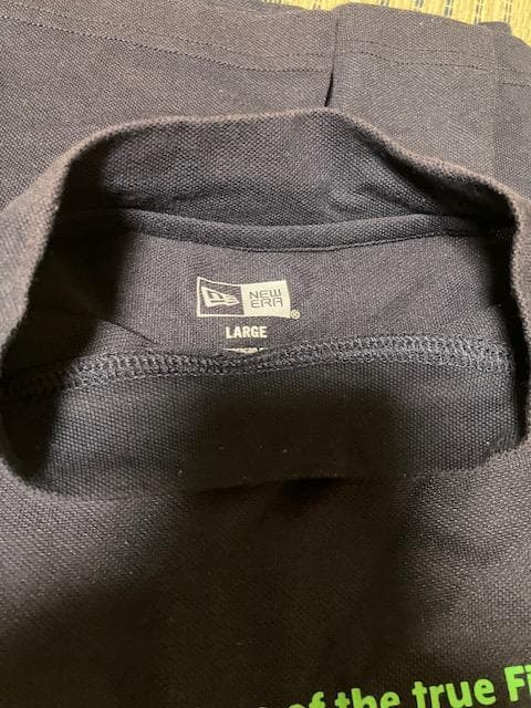 ニューエラ　ゴルフ　　モックネック　Ｌ　キレイです。
