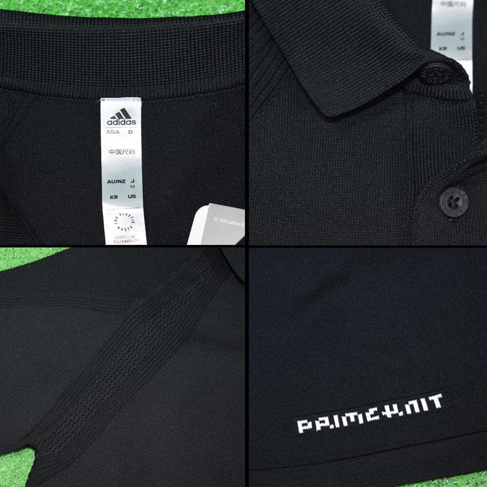 adidas/アディダス ゴルフ 長袖ポロシャツ【ブラック/M】新品！