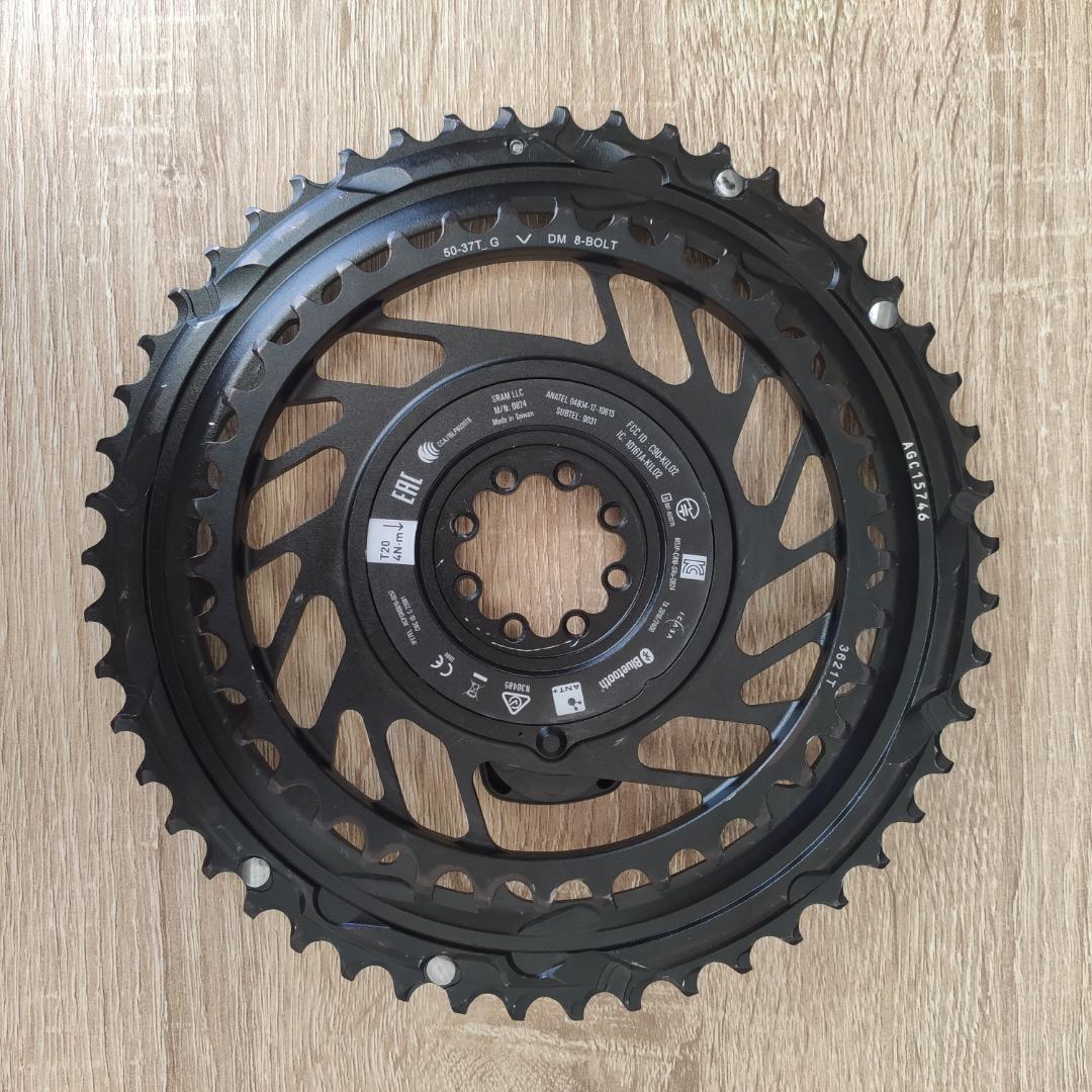SRAM RED AXS クランク 50-37T Quarq パワーメーター付