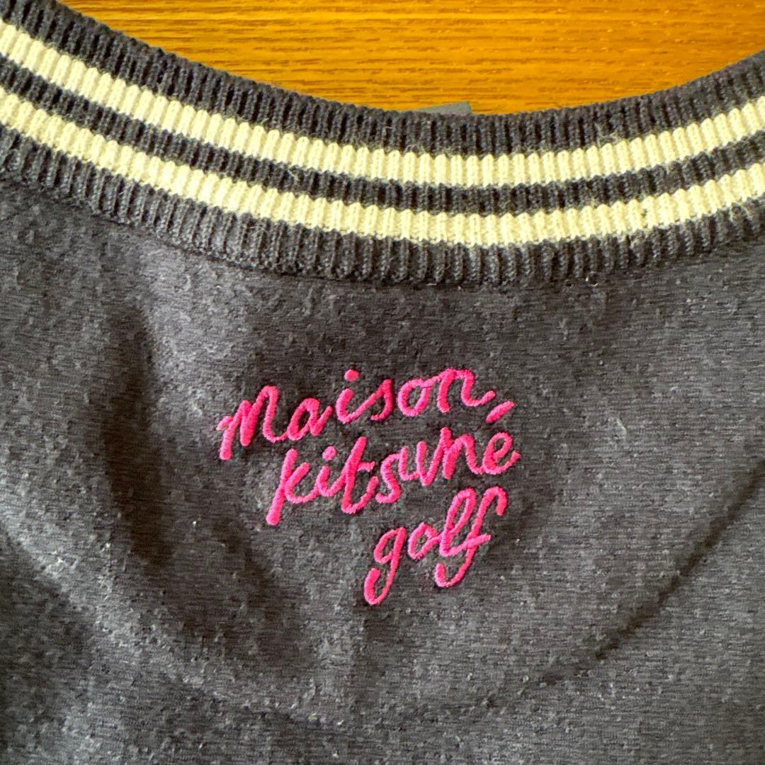 MAISON KITSUNE メゾンキツネ ゴルフ ベスト S 中古品
